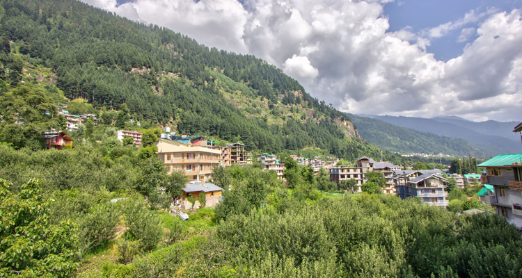 mountain view hotels in manali